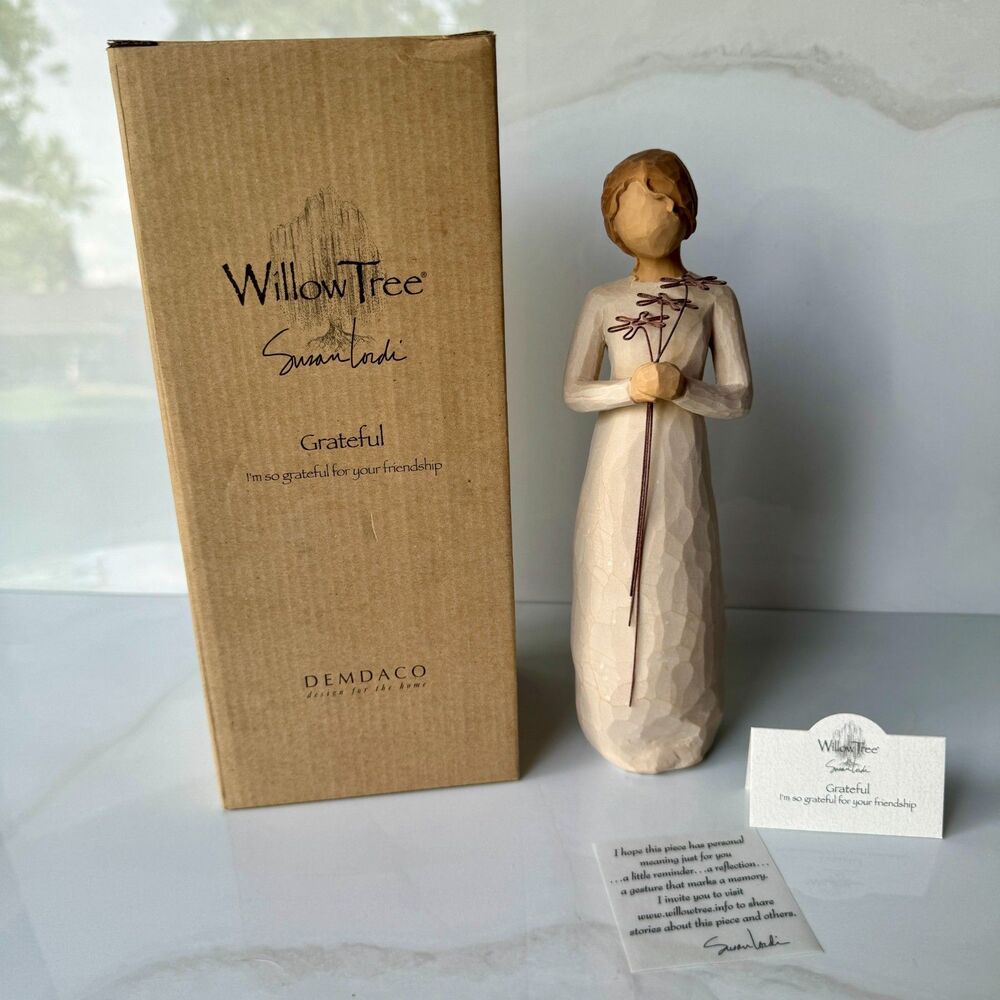 Willow Tree "Grateful" Figurine by Susan Lordi – New in Box